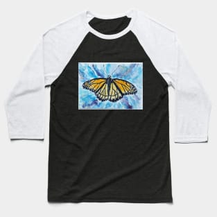 Monarch Butterfly painting Baseball T-Shirt